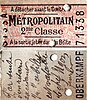 1911-1919 Billet de carnet de 2e classe[34].