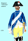 régiment d’Orléans de 1779 à 1786