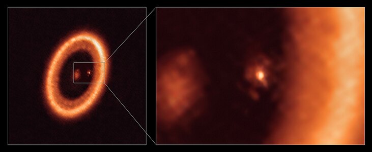 ALMA image of a resolved circumplanetary disk around exoplanet PDS 70c
