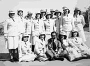 Puerto Rican Army nurses, 296th Station Hospital, Camp Tortuguero, Vega Baja, PR.