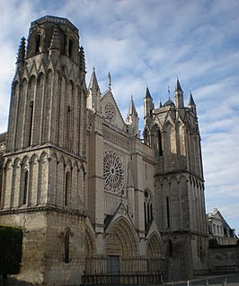 De Sint-Pieterskathedraal van Poitiers.