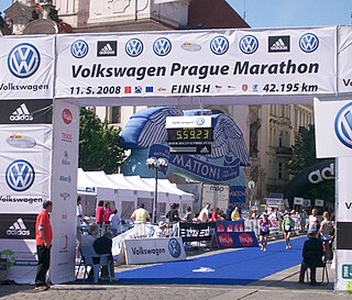 <span class="mw-page-title-main">Prague Marathon</span> Annual race in Czechia since 1995