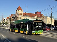 A short model of Solaris buses which are also produced near Poznań.