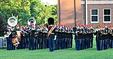 The United States Army Band during the 2018 Twilight Tattoo. Twilight Tattoo (40523252950).jpg