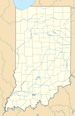 Elmhurst (Connersville, Indiana) is located in Indiana