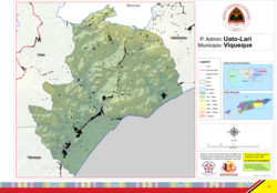 Official map of the Administrative post