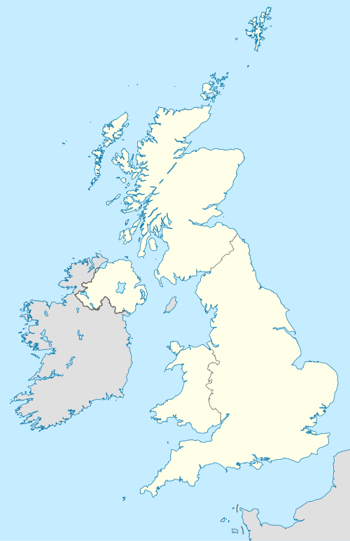 2013–14 Pro12 is located in the United Kingdom
