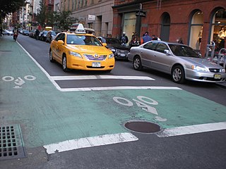 <span class="mw-page-title-main">Advanced stop line</span> Road junction markings giving some vehicles a head start