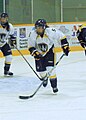 Lancers women's hockey player during 2013–14 season