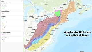 <span class="mw-page-title-main">Appalachian Highlands</span> Physiographic division of the United States