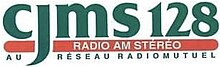 Logo of CJMS in the 1980s CJMS 128 logo.jpg