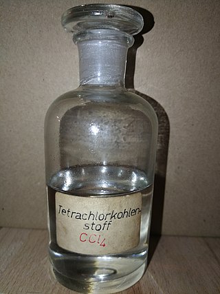 <span class="mw-page-title-main">Carbon tetrachloride</span> Carbon compound