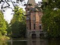 Kasteel Claeys-Bouüaert in Rückansicht