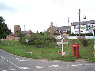 <span class="mw-page-title-main">Croft, Leicestershire</span> Human settlement in England