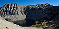 Golden Lake and Pointless Peak (upper right). Camera pointed north.