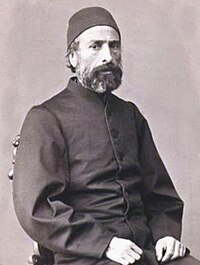 Ibrahim Edhem Pasha (1819-1893) was an Ottoman statesman of Greek origin. Ethem Pasha Greek Muslim Ottoman.JPG