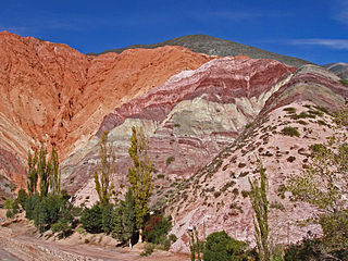 Purmamarca'da bulunan Cerro de los Siete Colores