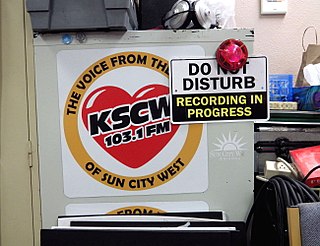 <span class="mw-page-title-main">KSCW-LP</span> Radio station in Sun City West, Arizona