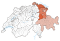 Large regions in Switzerland