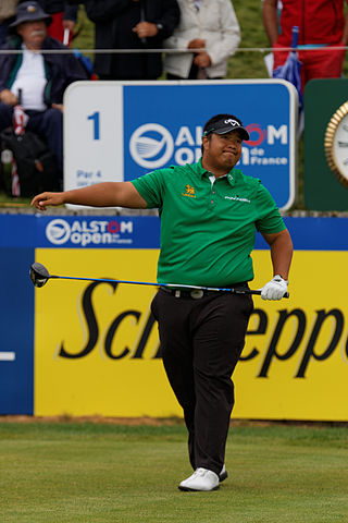 <span class="mw-page-title-main">Kiradech Aphibarnrat</span> Thai professional golfer