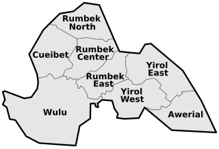 <span class="mw-page-title-main">Yirol West County</span> County in Lakes State, South Sudan