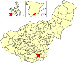 Torvizcón – Mappa