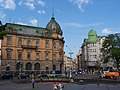 Former building of the Galician Savings Bank Будинок Галицького ощадного банку Dawny budynek Galicyjskiej Kasy Oszczędności