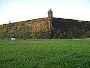 The defensive walls of Intramuros, the "Walled City" of old Manila, Philippines