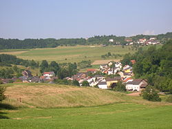 Skyline of Mannebach