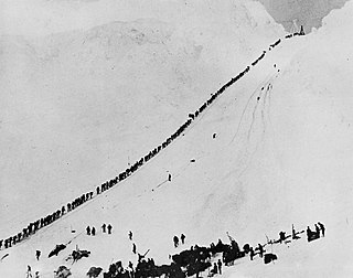 <span class="mw-page-title-main">Chilkoot Pass</span> Mountain pass in British Columbia and Alaska