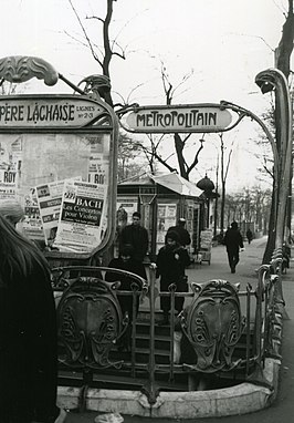 Het station van Père Lachaise