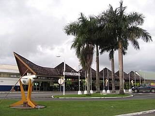 <span class="mw-page-title-main">Bauerfield International Airport</span> Airport in Port Vila, Vanuatu