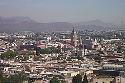 Vy över Saltillo.