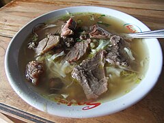 Soto Sapi, beef soto from Yogyakarta