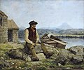 The Highland Ferryman, 1857, Aberdeen Art Gallery