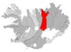 Ligging van Þingeyjarsveit