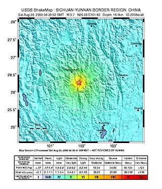 <span class="mw-page-title-main">2008 Panzhihua earthquake</span>