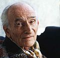 Balthus on film set (1996)