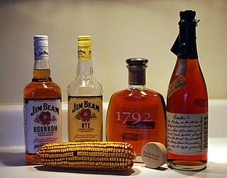 <span class="mw-page-title-main">American whiskey</span> Type of distilled liquor produced in the United States