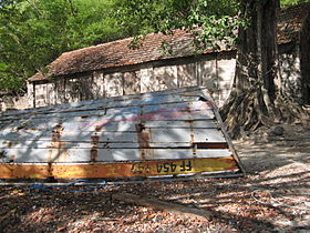 Cabanon à proximité des vestiges