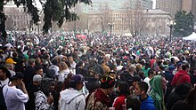 4:20 rally Denver, CO (2011) Denver 4-20 rally.jpg