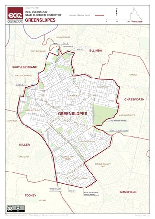 <span class="mw-page-title-main">Electoral district of Greenslopes</span> State electoral district of Queensland, Australia