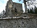 Doppelte Futtermauer der Burg Hauenstein (Steiermark)