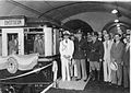 Siemens O&K train at the inauguration of Line E (1944)