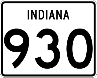 <span class="mw-page-title-main">Indiana State Road 930</span> Highway in Indiana