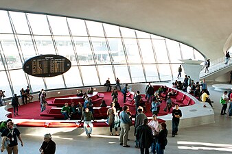 TWA Flight Center, interiör, 2011