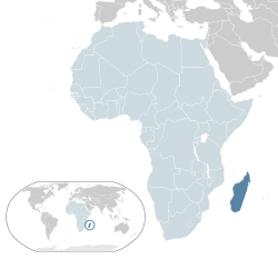 Lokasyon sa Madagascar