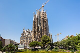 <span class="mw-page-title-main">Sagrada Família</span> Basilica under construction in Barcelona