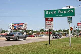 <span class="mw-page-title-main">Sauk Rapids, Minnesota</span> City in Minnesota, United States