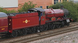 No. 5972 departing from Tyseley in July 2009.